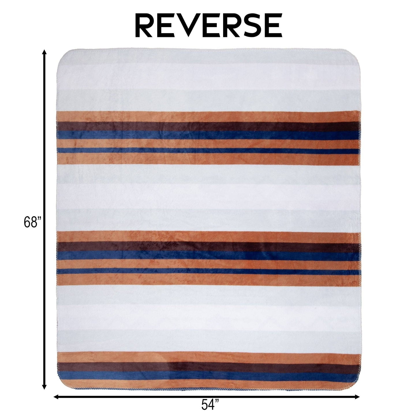 Wrangler® Limestone Butte Reversible Plush Throw