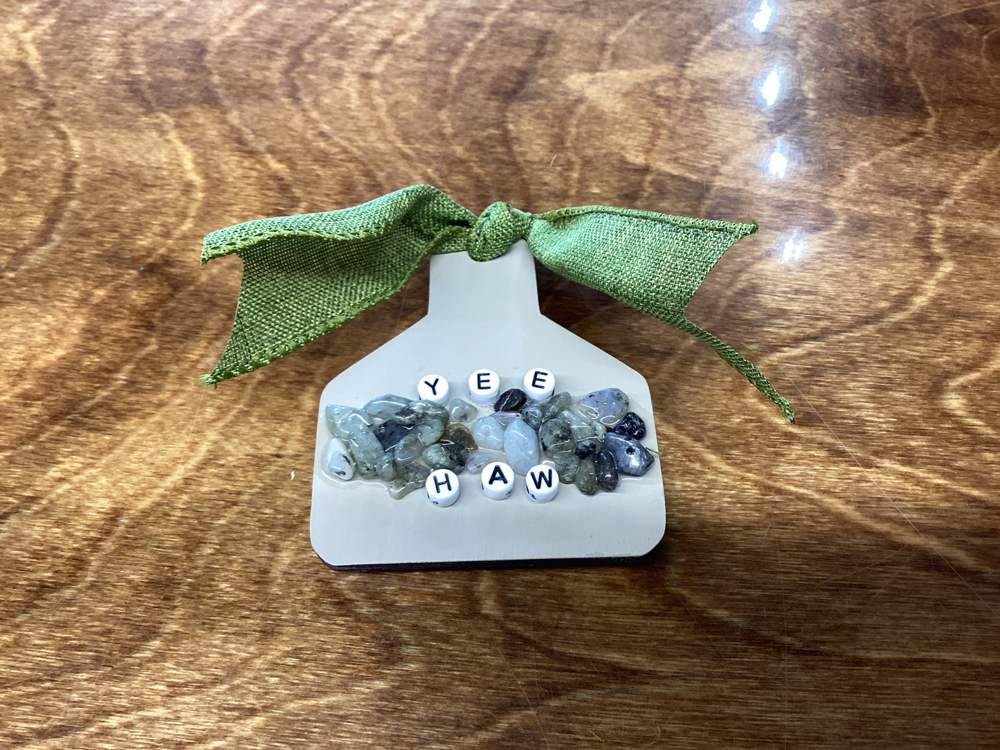 Cow Tag Gem Magnet