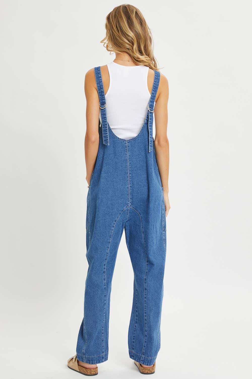 One and Done Denim Jumpsuit
