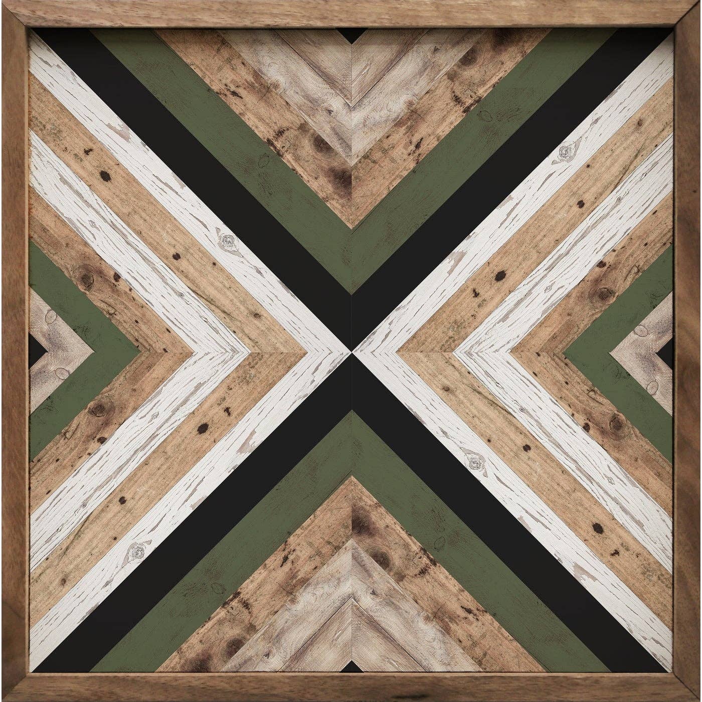 Pattern Diamond Green Sign