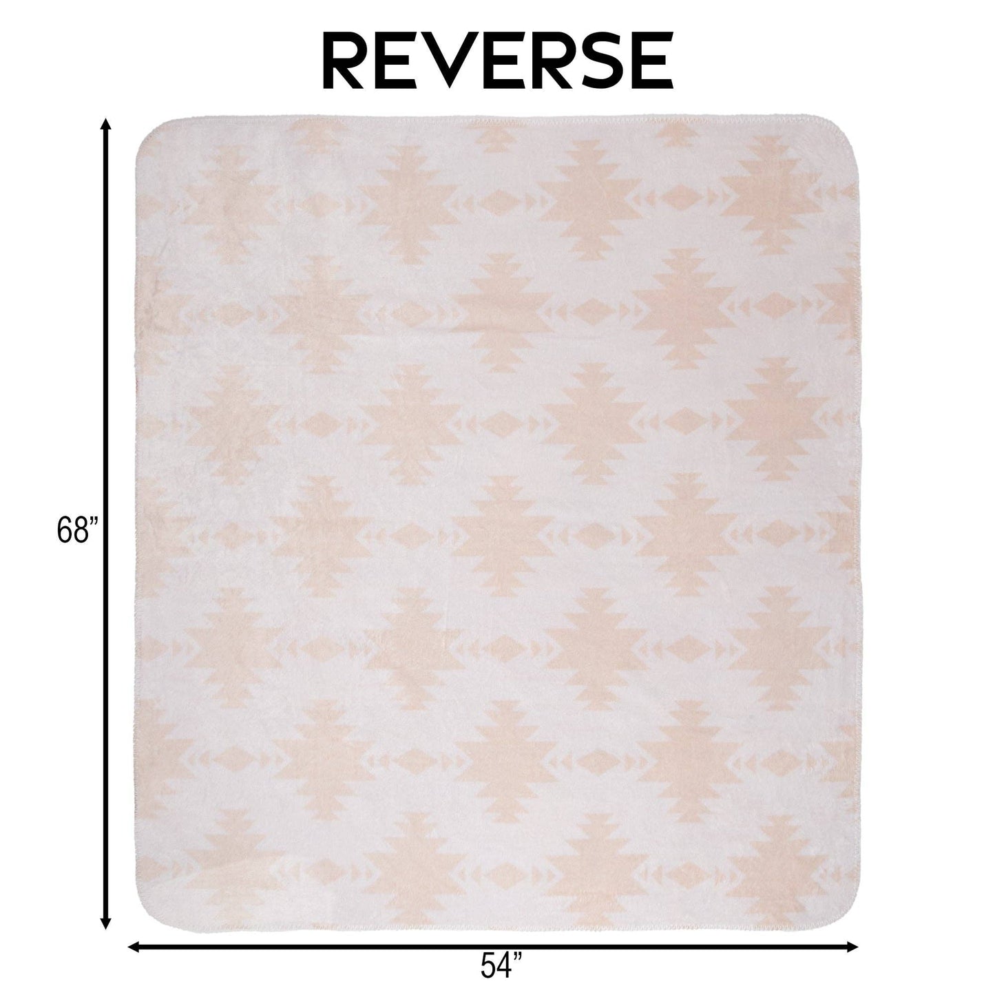 Wrangler® Rio Grande Reversible Plush Throw