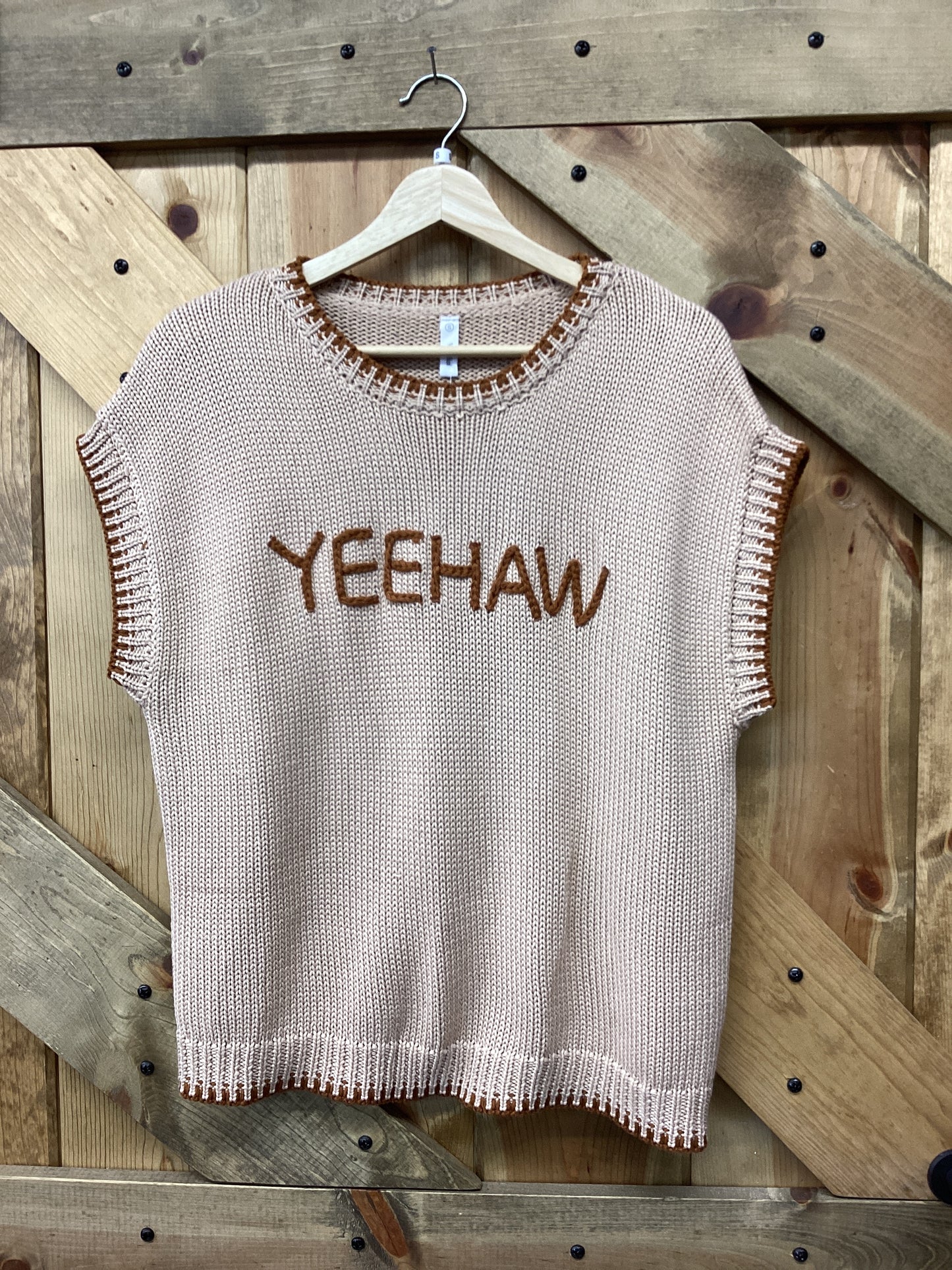 Yeehaw Sweater Vest