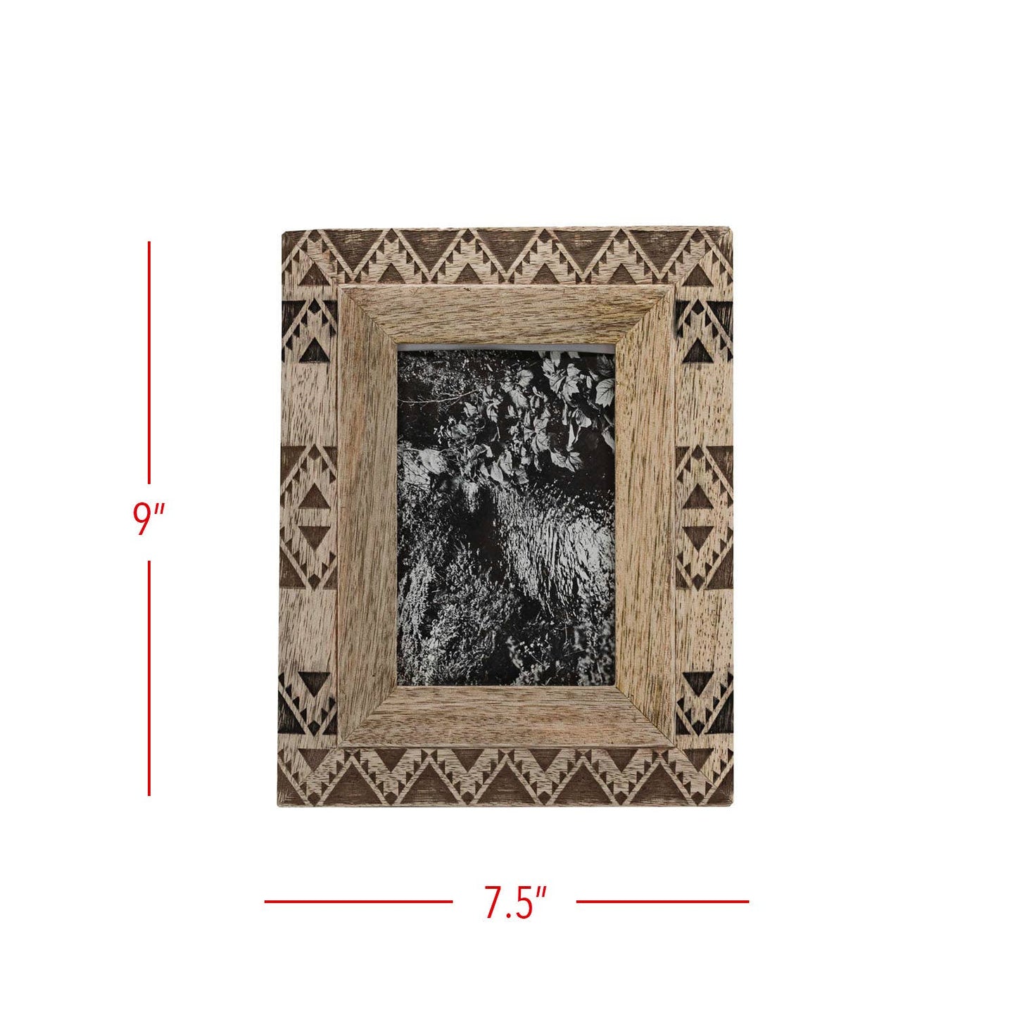 4x6 Hand Carved Beau Picture Frame