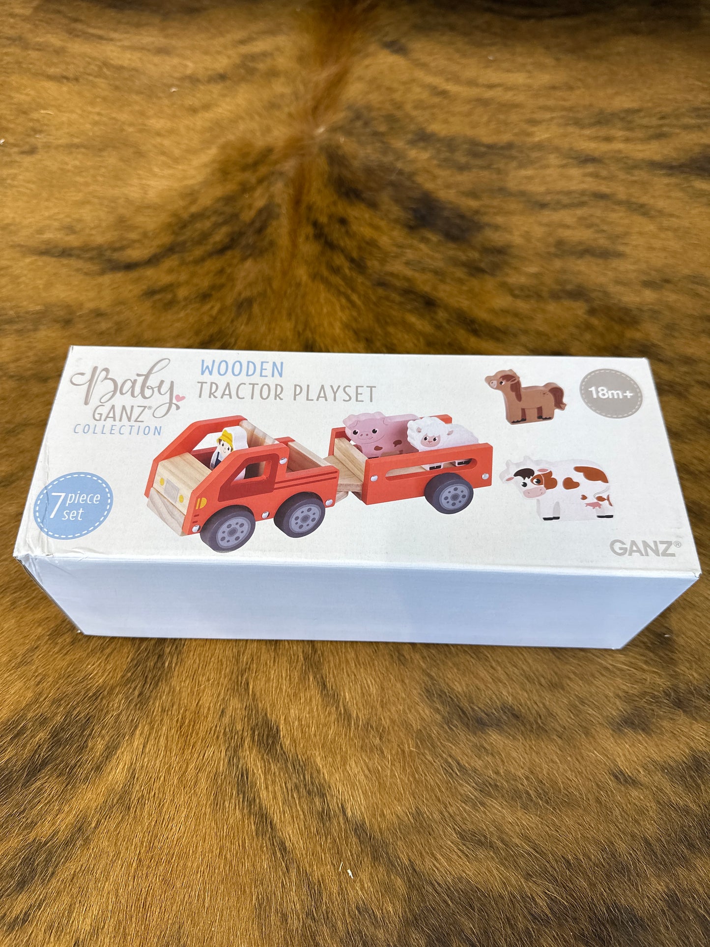 Wooden Tractor Playlet