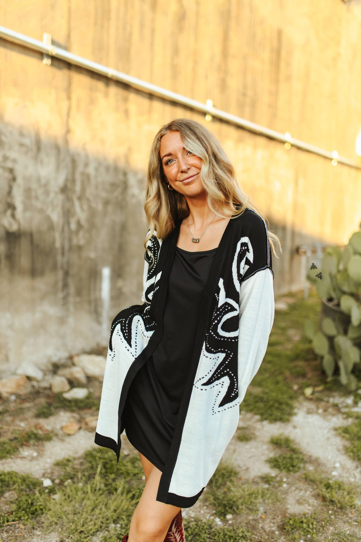 Saddle Swappin Reversible Cardigan