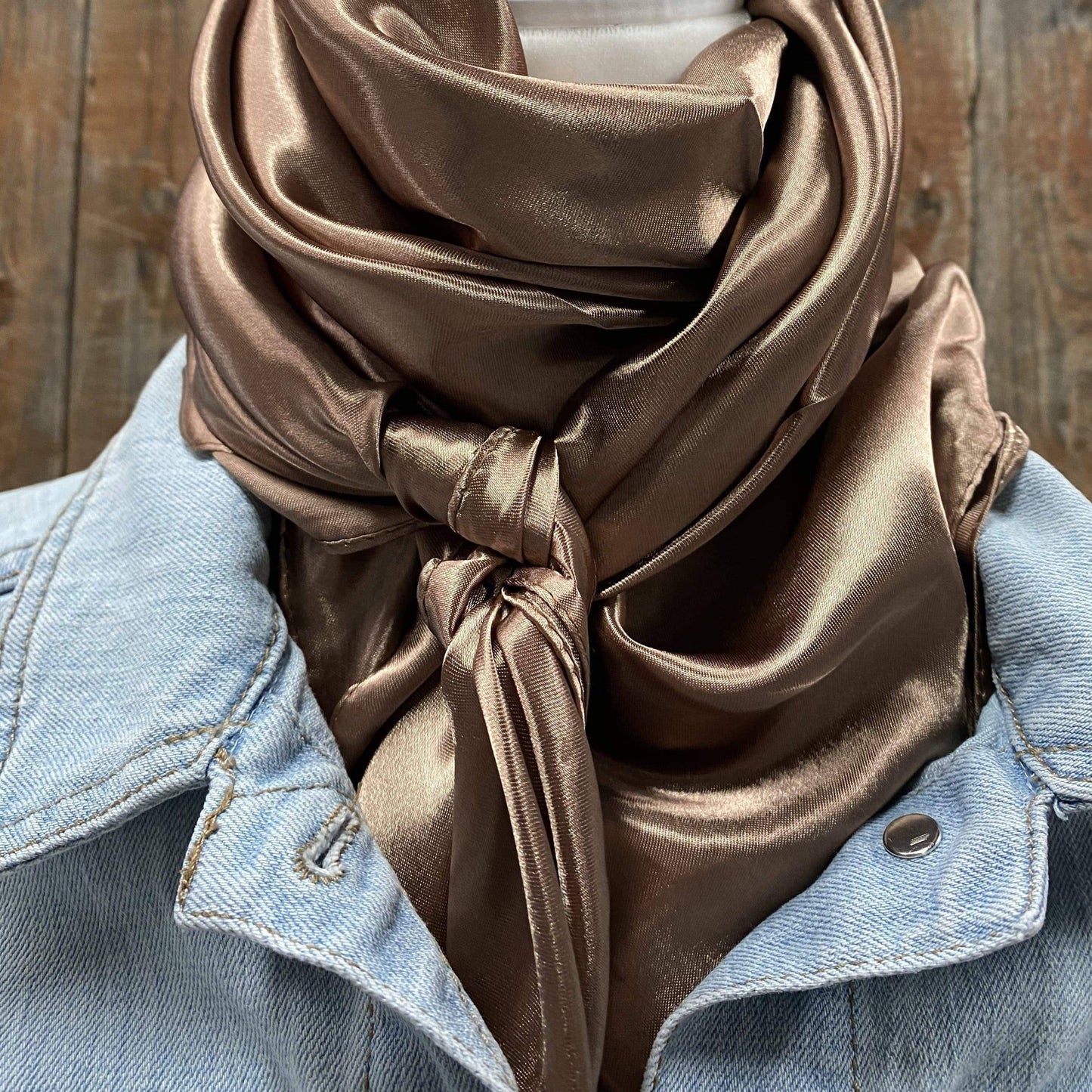 Solid Tan Wild Rag