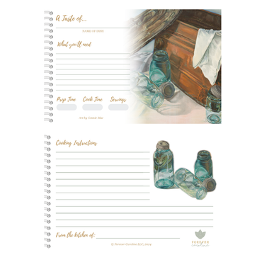 Rustic Canning Recipe Cards