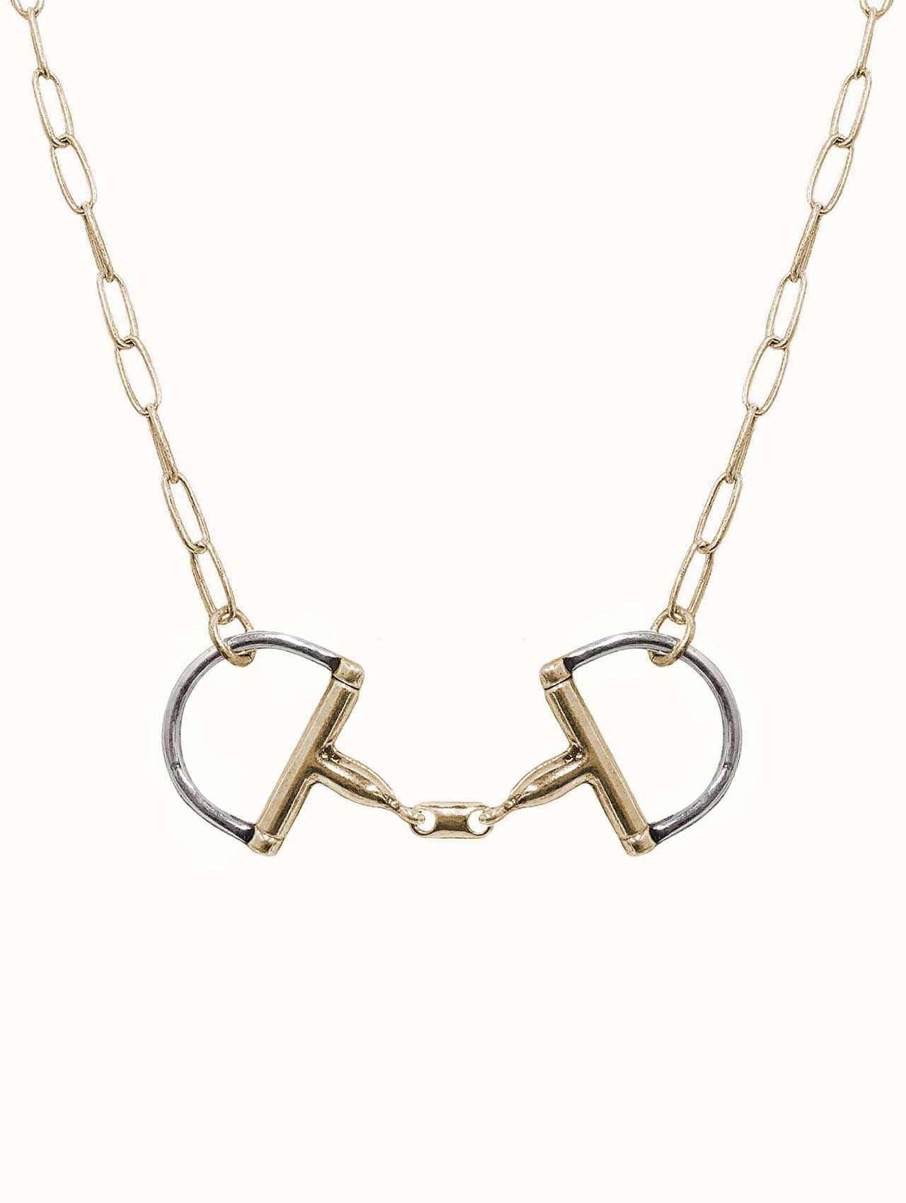 Horsebit 18" Necklace