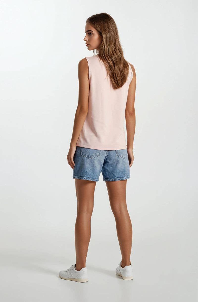 Sleeveless Swing Top