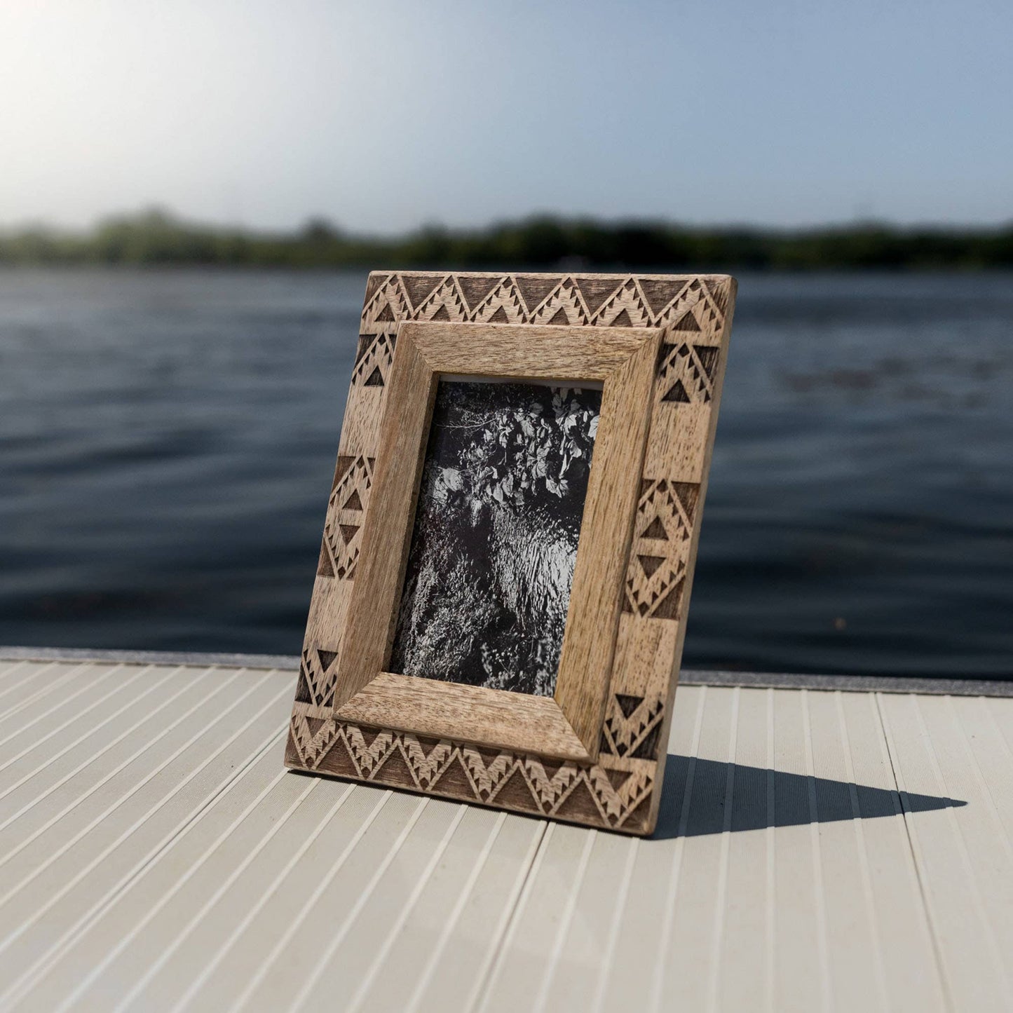 4x6 Hand Carved Beau Picture Frame