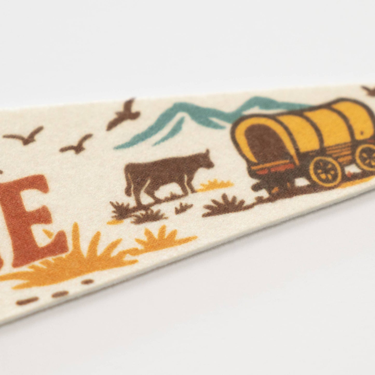 Home on the Range Felt Pennant