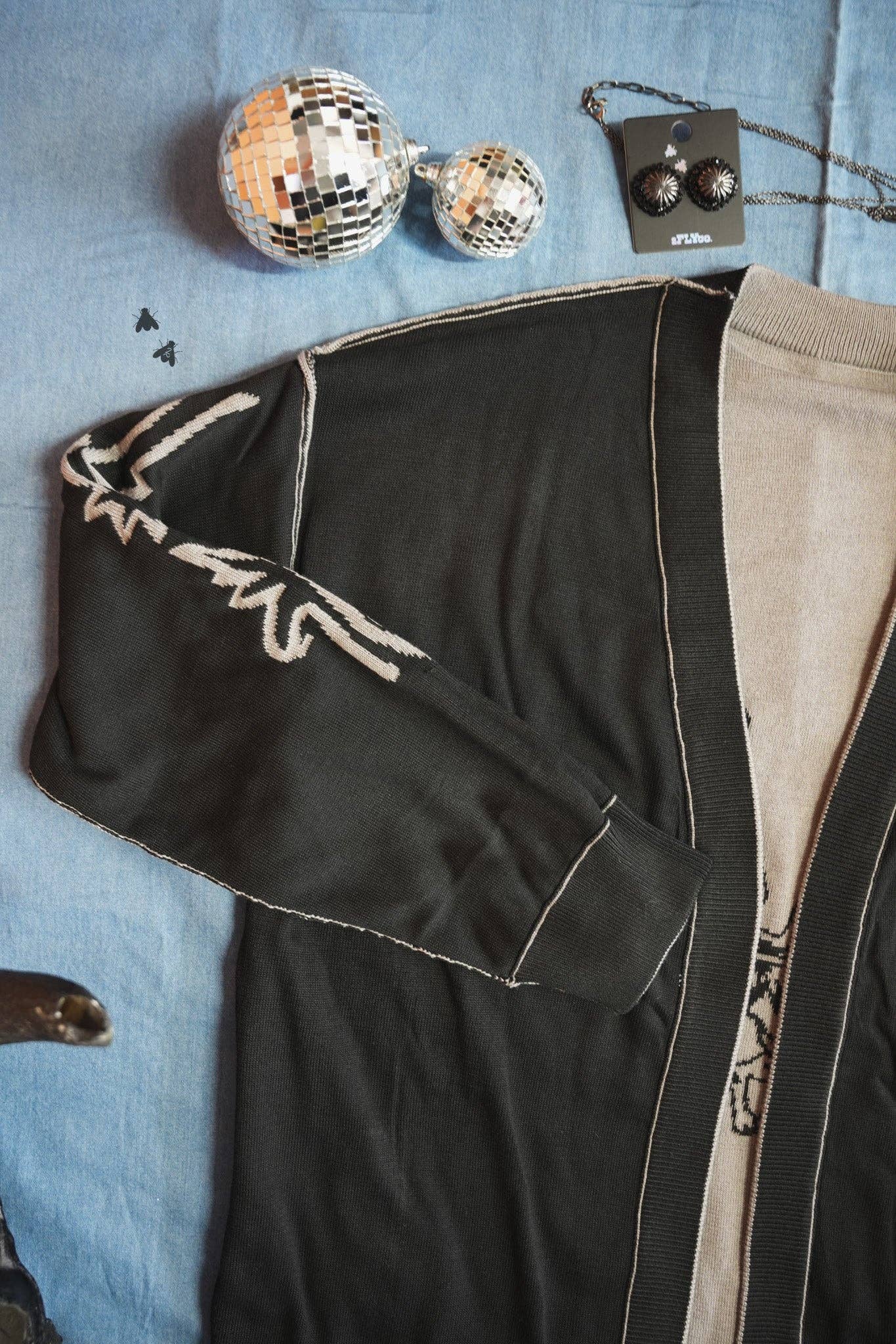 Ryon Roper Reversible Cardigan