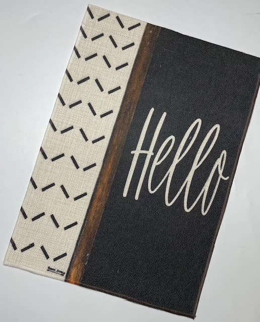 Hello Garden Flag