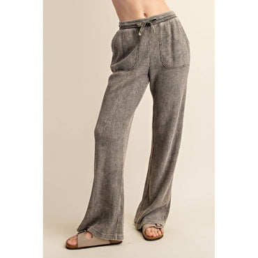 Waffle Straight Sweatpants