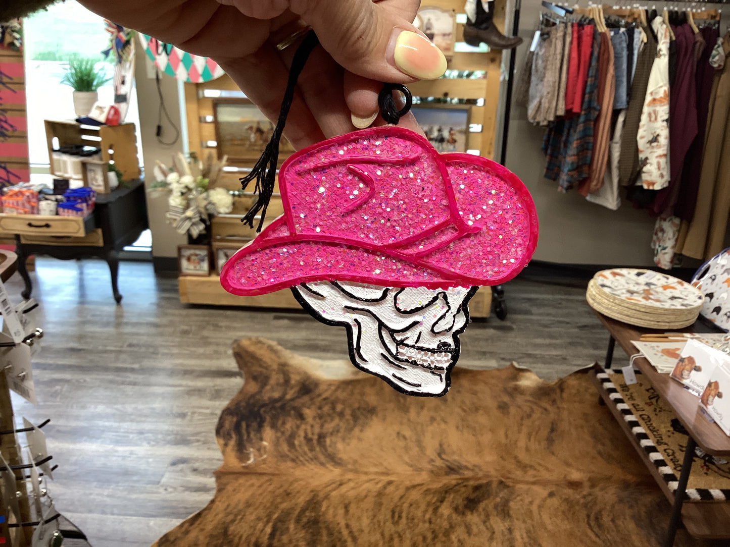 Cowgirl Skeleton Freshie