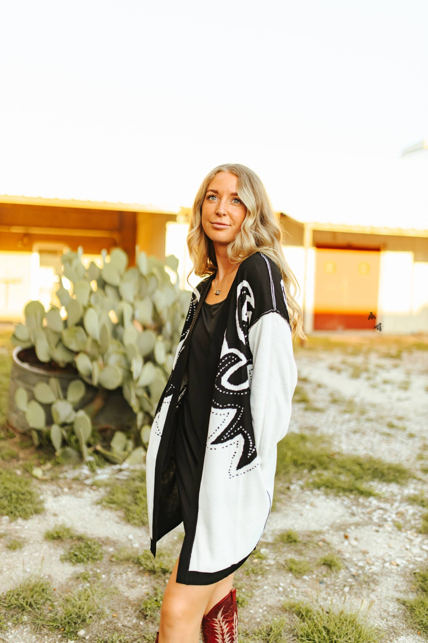 Saddle Swappin Reversible Cardigan