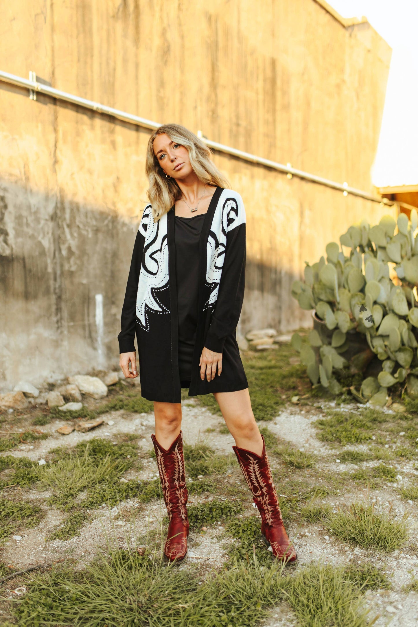 Saddle Swappin Reversible Cardigan