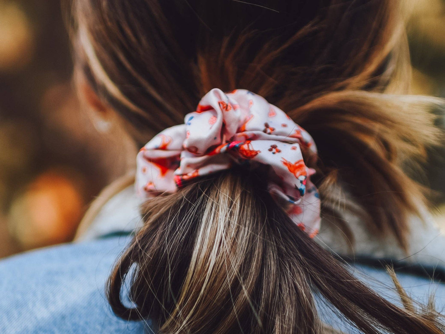 Cowgirl and Horse Scrunchie