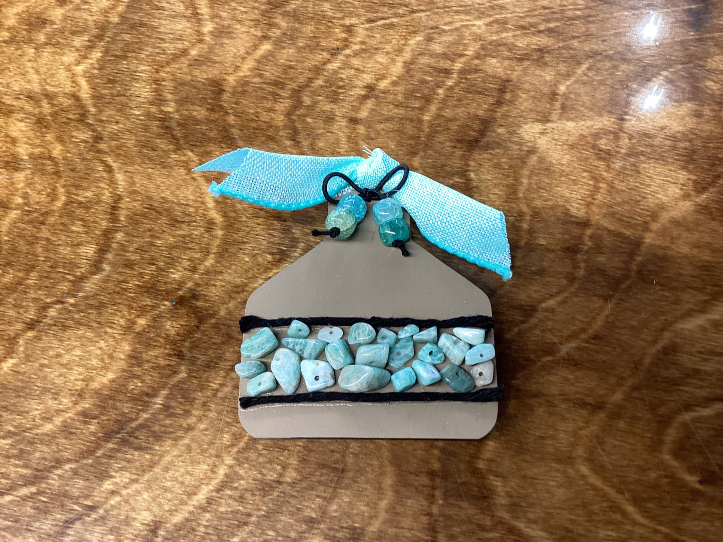 Cow Tag Gem Magnet