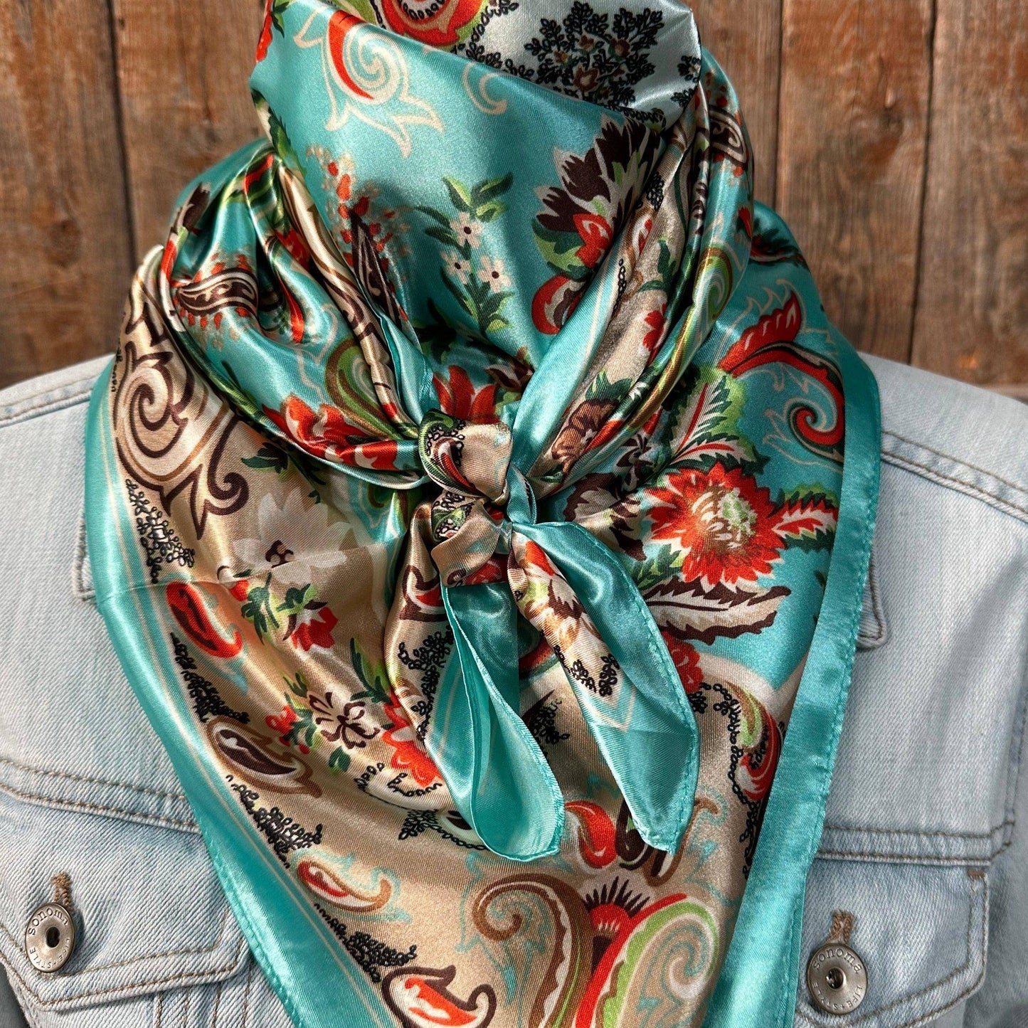 That So 70's Paisley Wild Rag