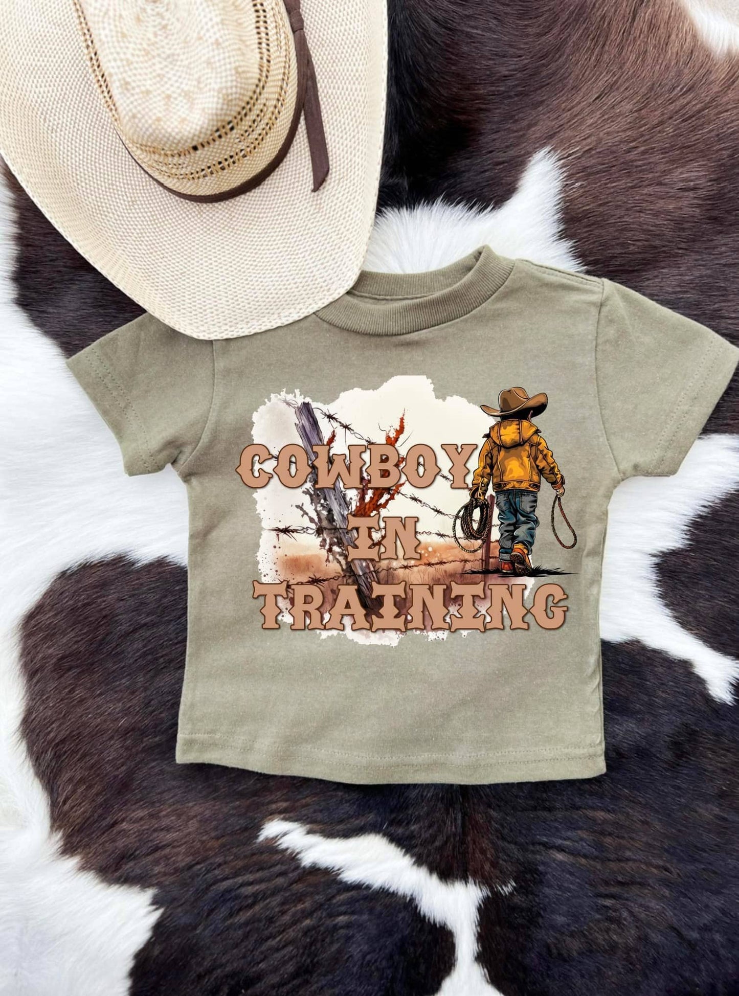 Cowboy in Training Tee