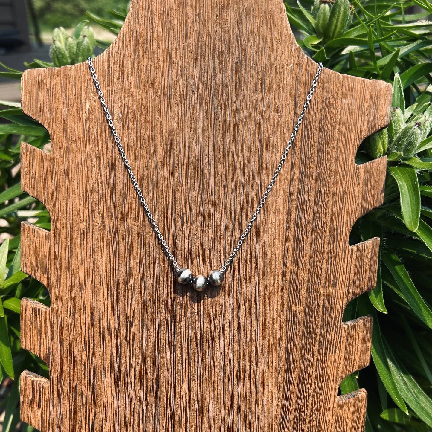 Triple Pearl Necklace