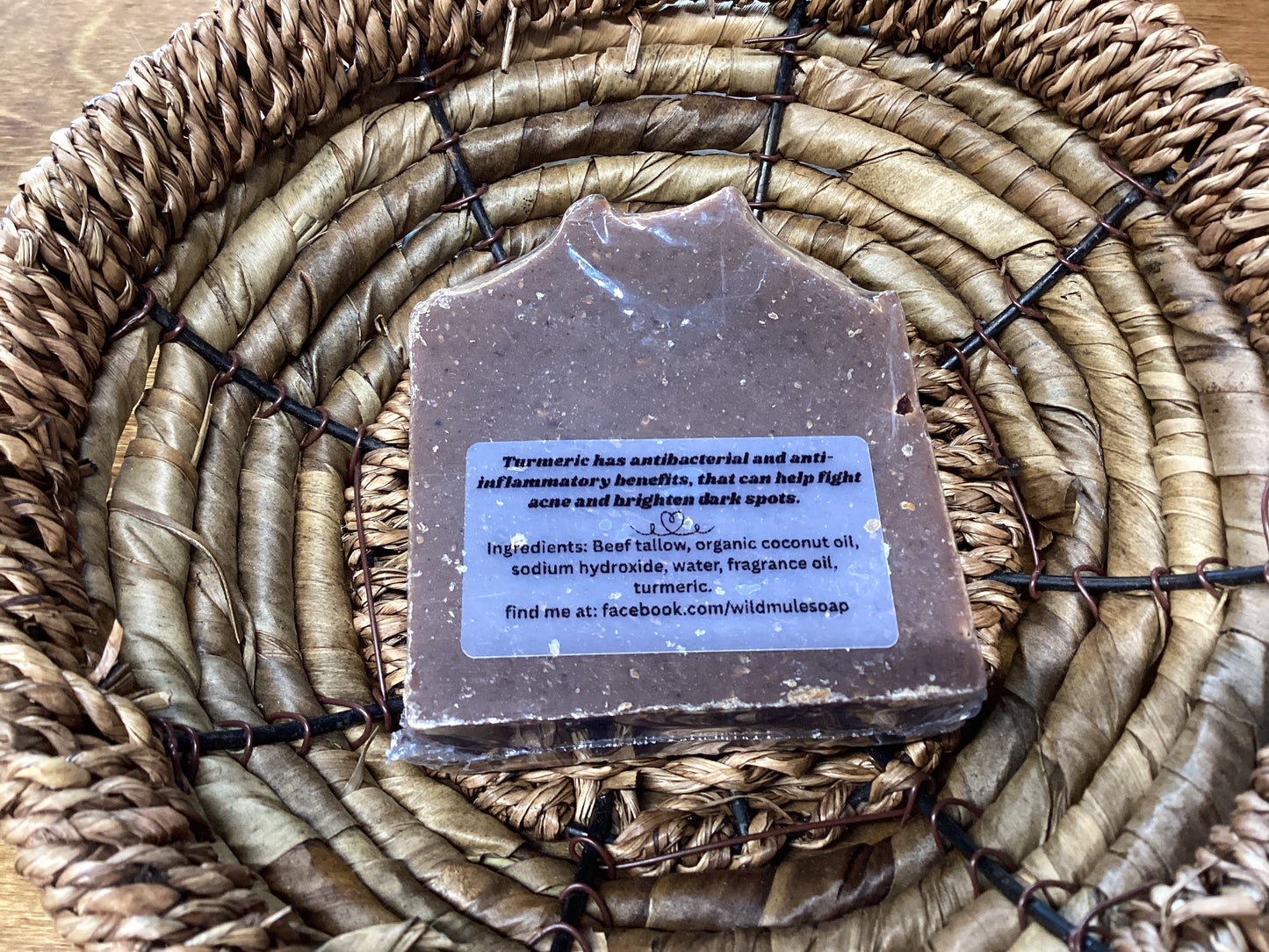 Vanilla Turmeric Tallow Soap