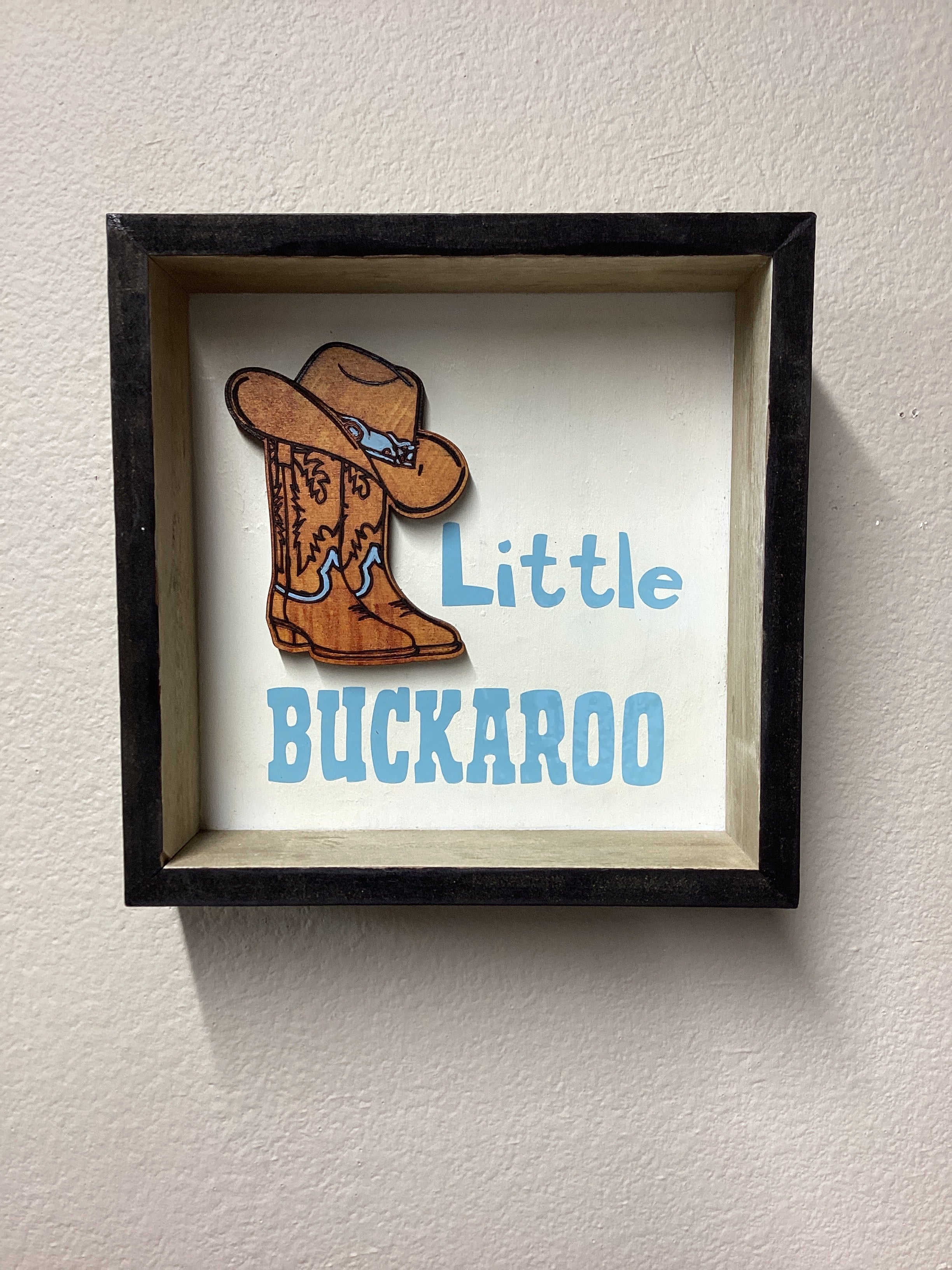 Little Buckaroo Sign