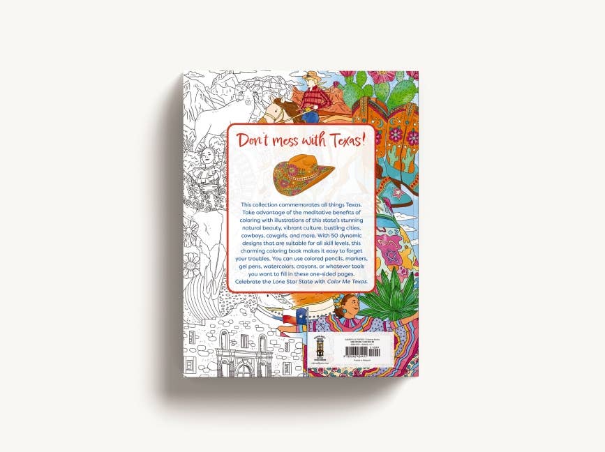 Color Me Texas: A Lone Star State Coloring Book