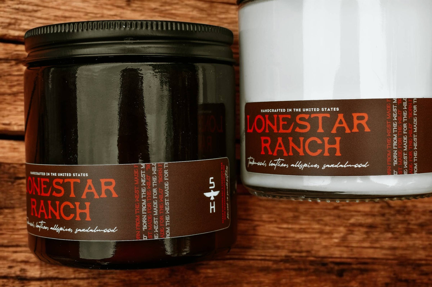 LONESTAR RANCH - Sandalwood, Allspice, Leather Candle