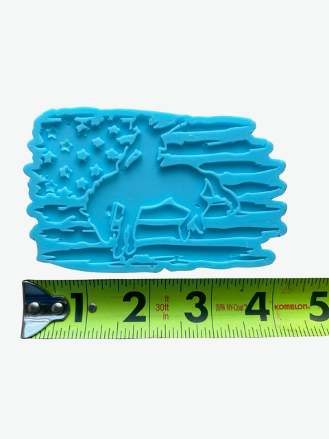 Western Cowboy Belt Buckle Soap