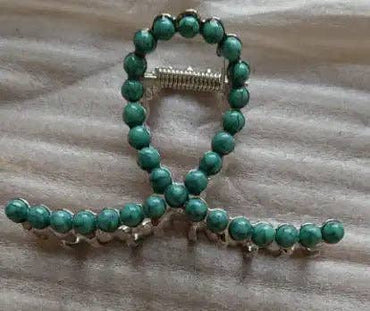 Small Turquoise Claw Clip