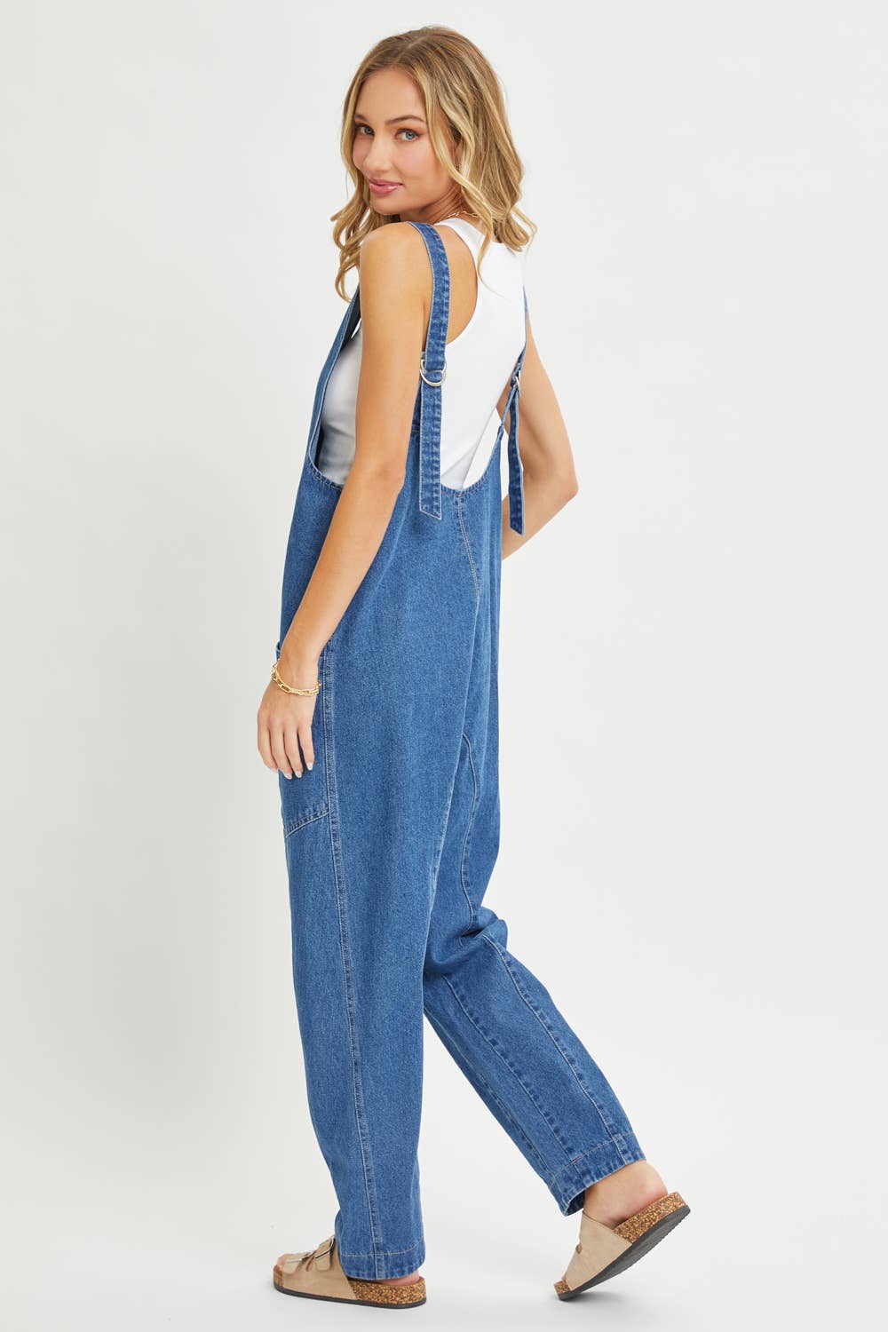 One and Done Denim Jumpsuit