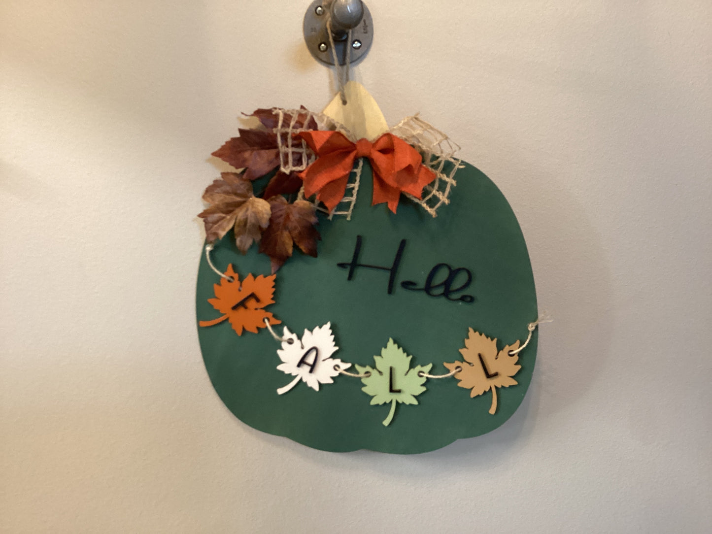 Hello Fall Sign