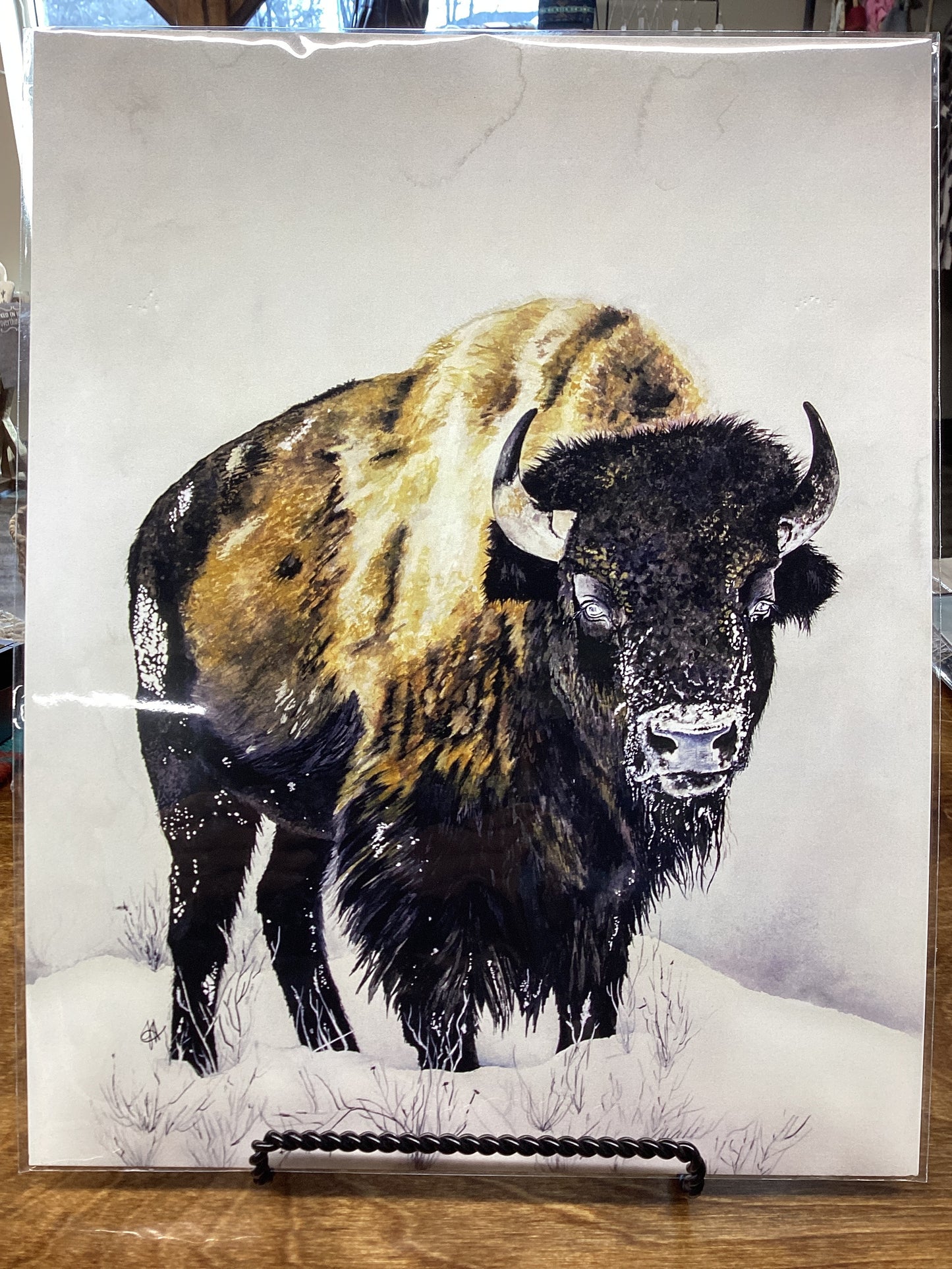 Geronimo Buffalo Poster