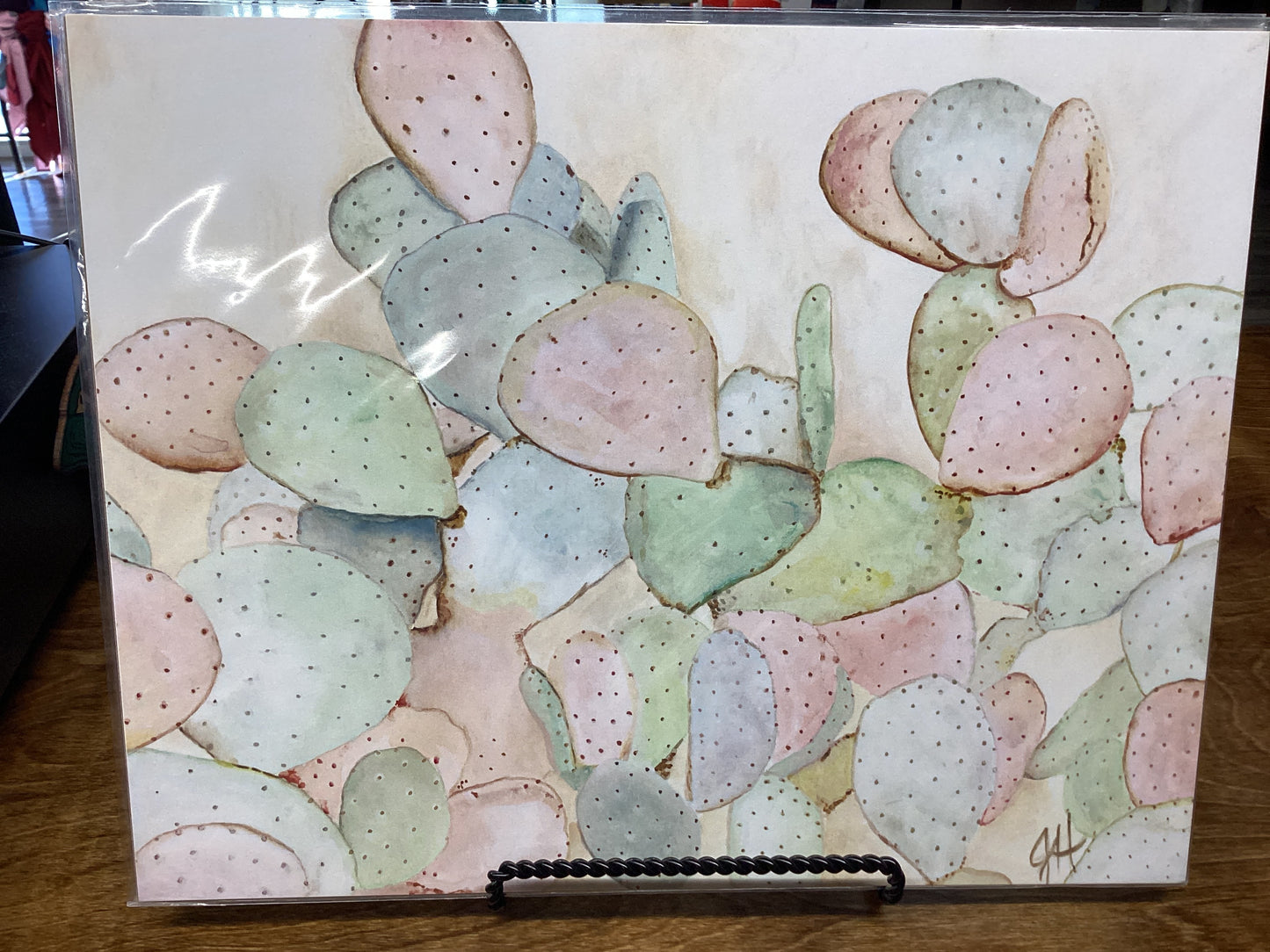 Cotton Candy Cactus Poster