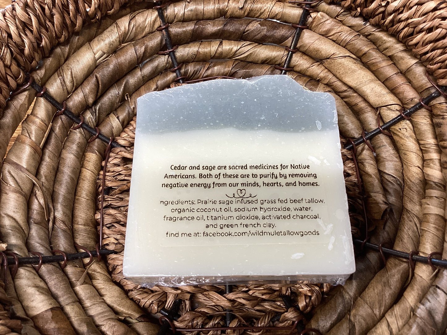 Cedarwood & Sage Tallow Soap