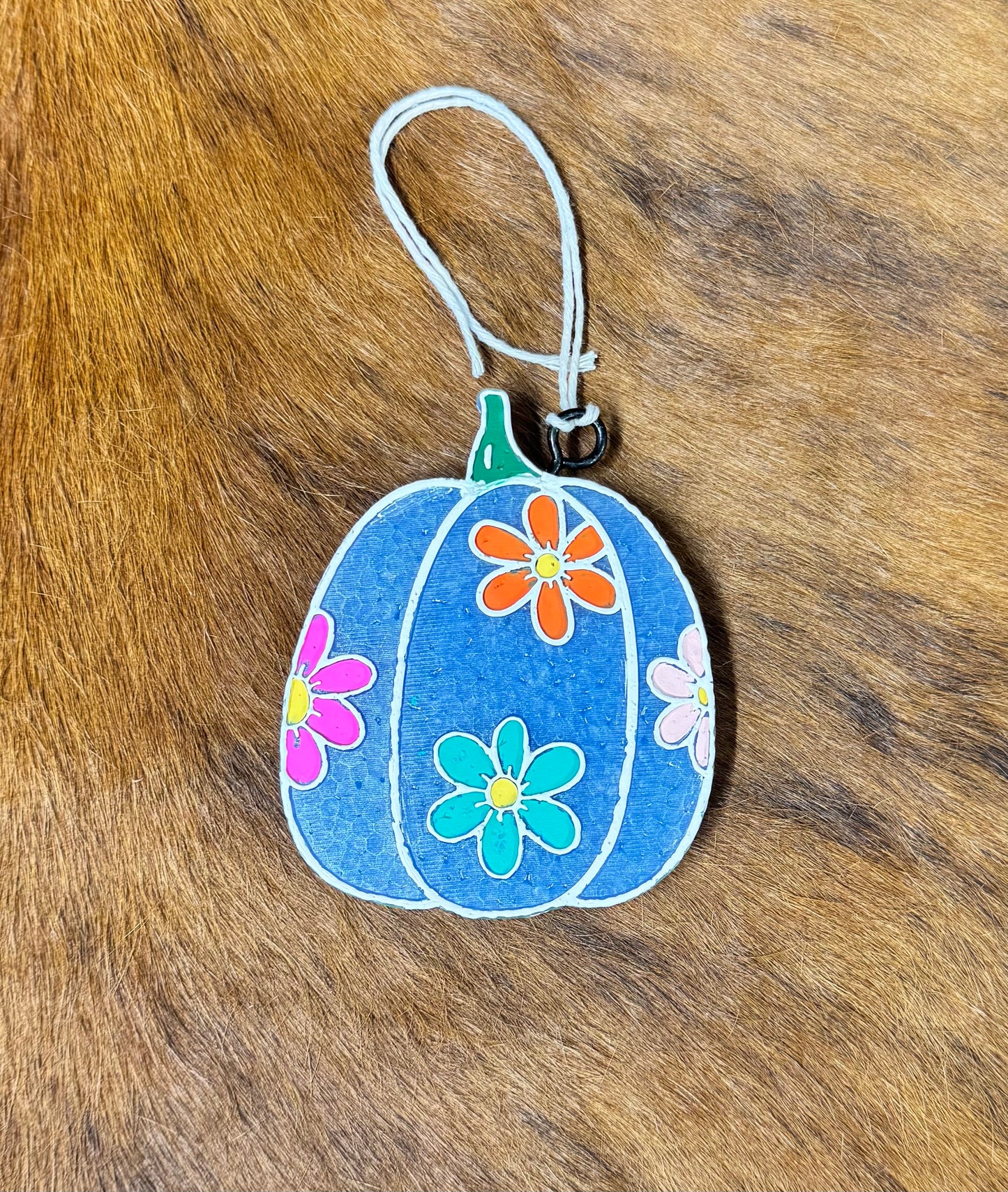 Groovy Blue Pumpkin Freshie