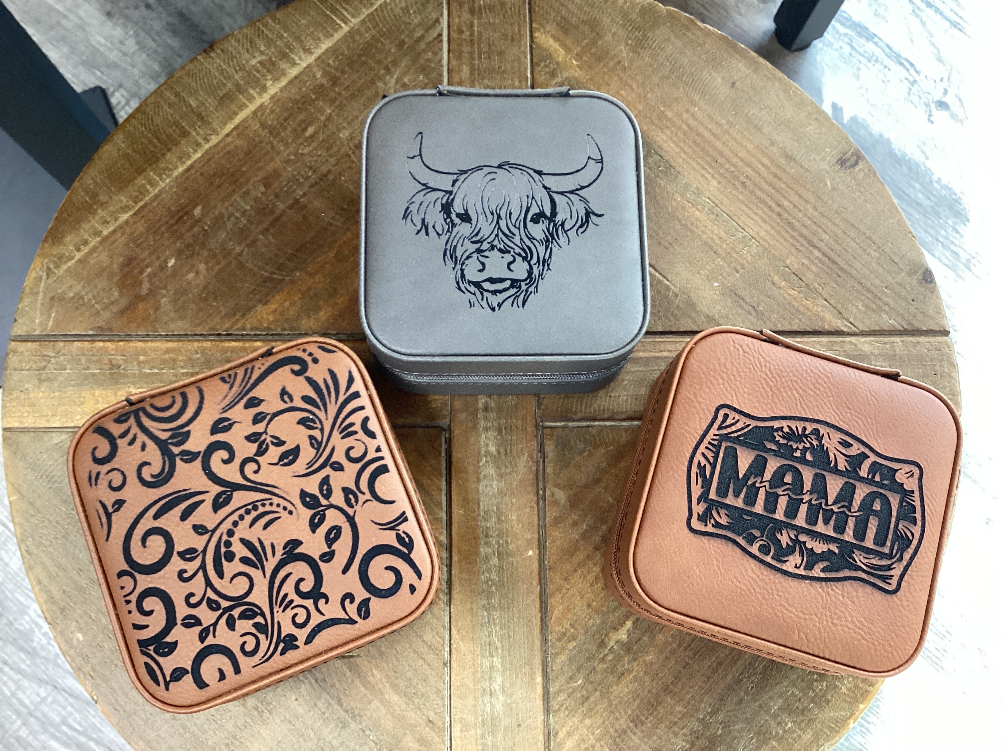 Leather Jewelry Box