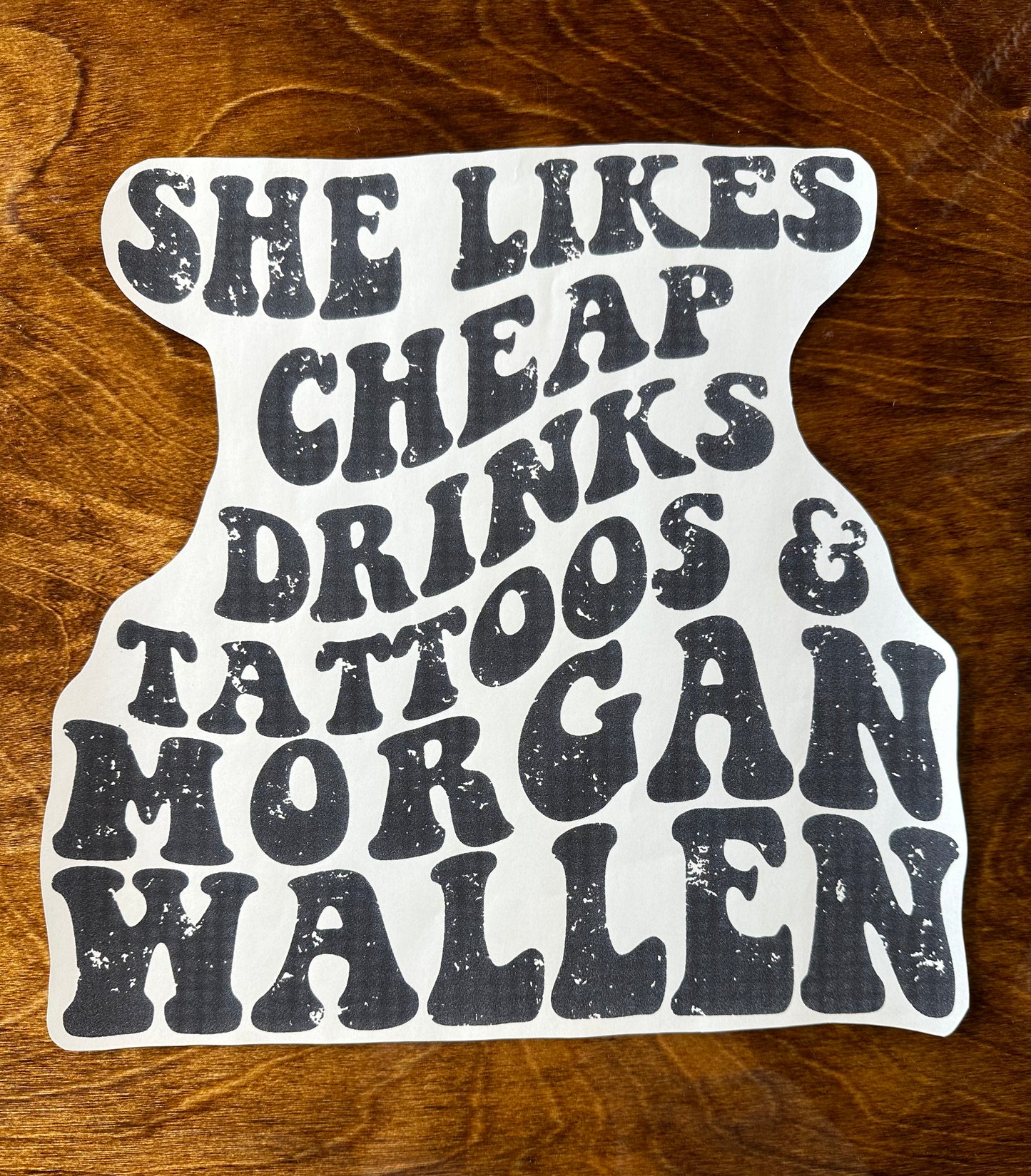 She Likes Cheap Drinks Graphic