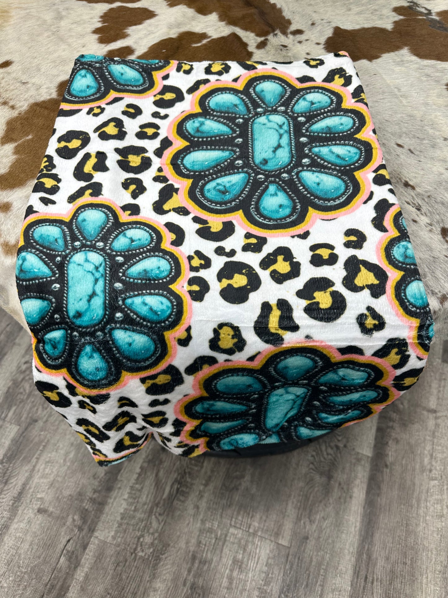 Cheetah Squash Blanket