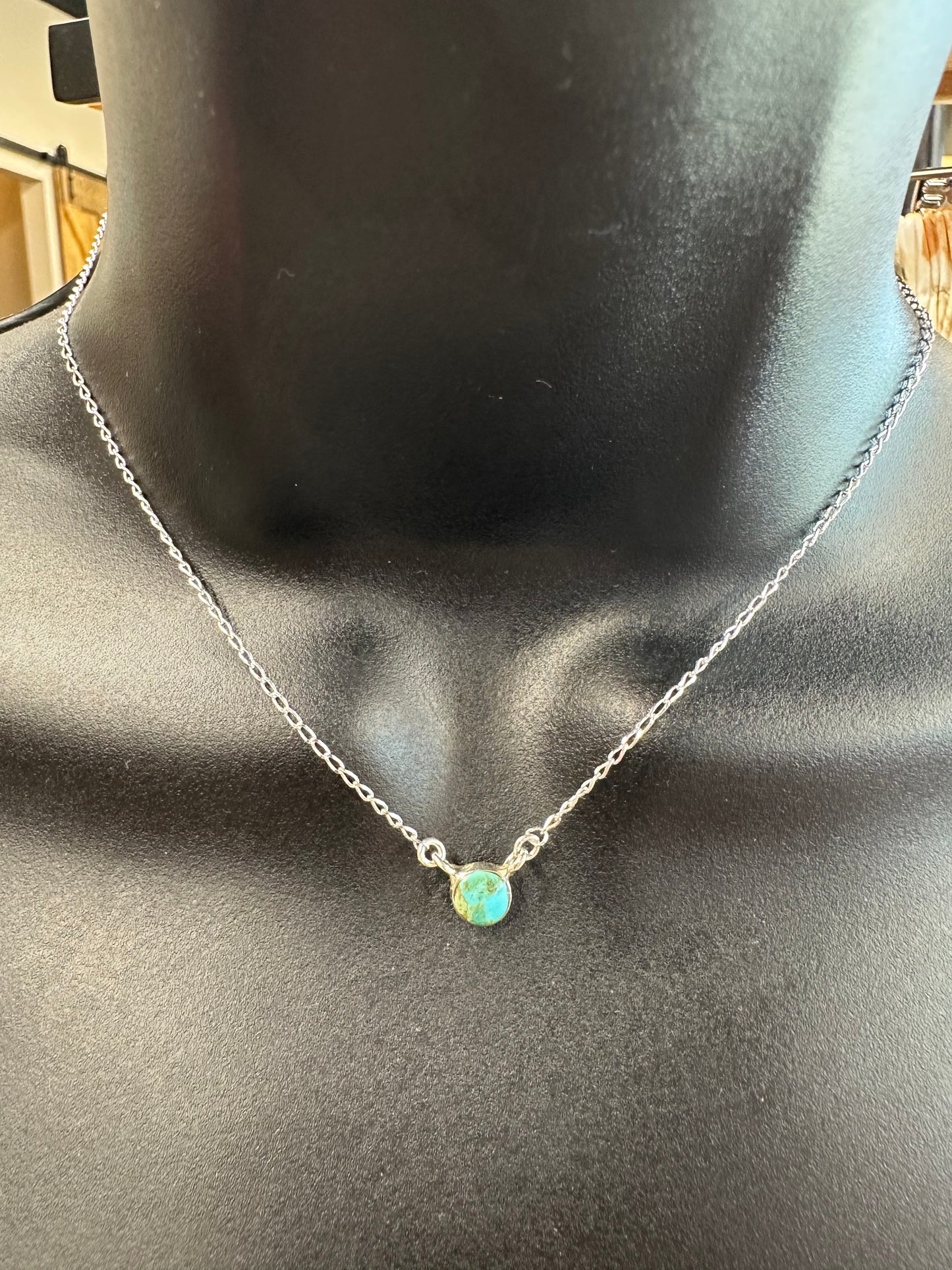 Turquoise Stone Necklace