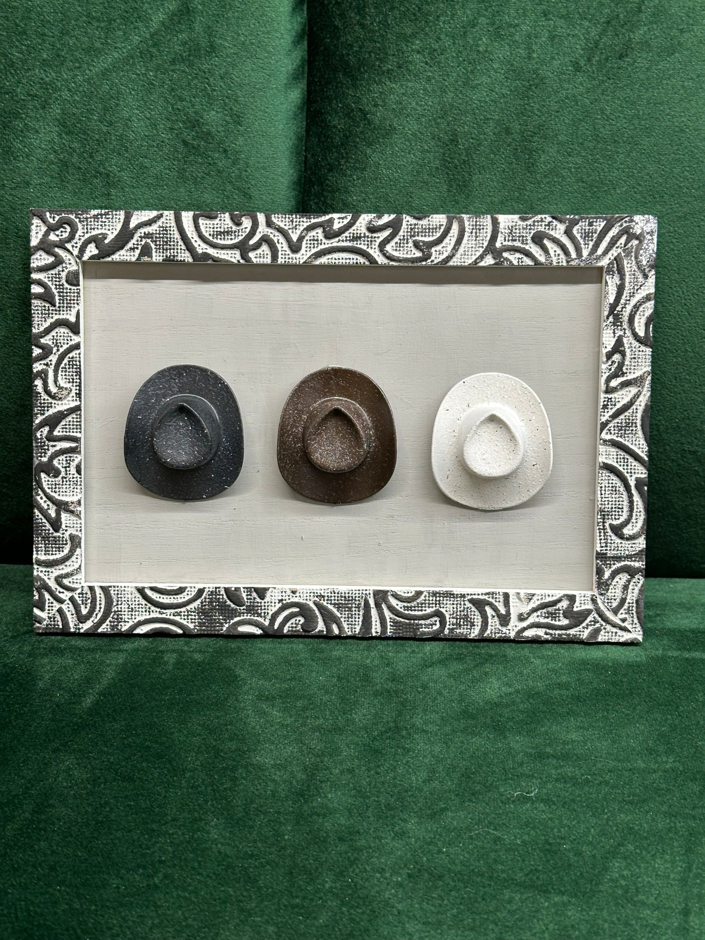 Cowboy Hat Wall Decor 7" x 9"
