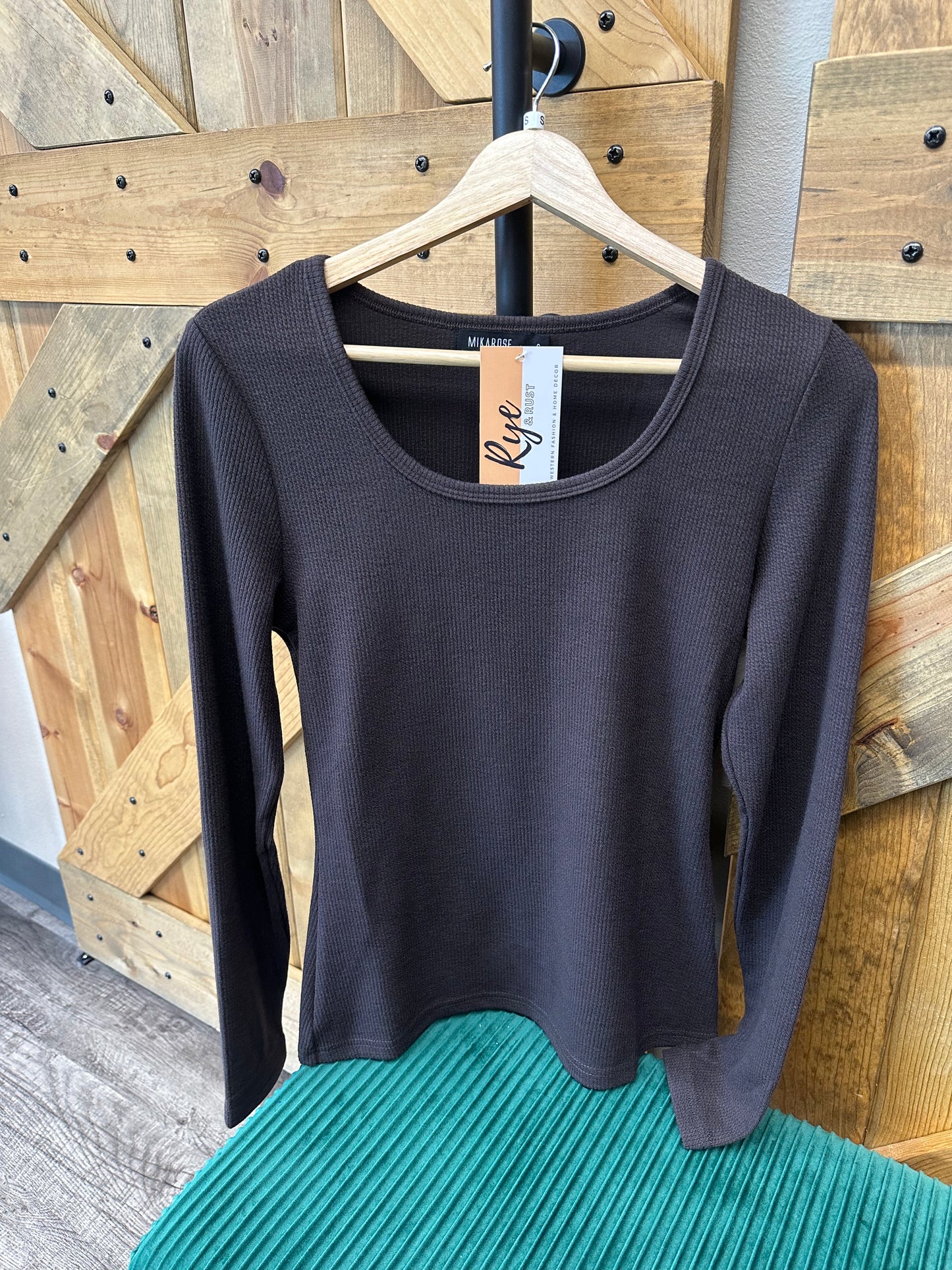 Scoop Neck Tee