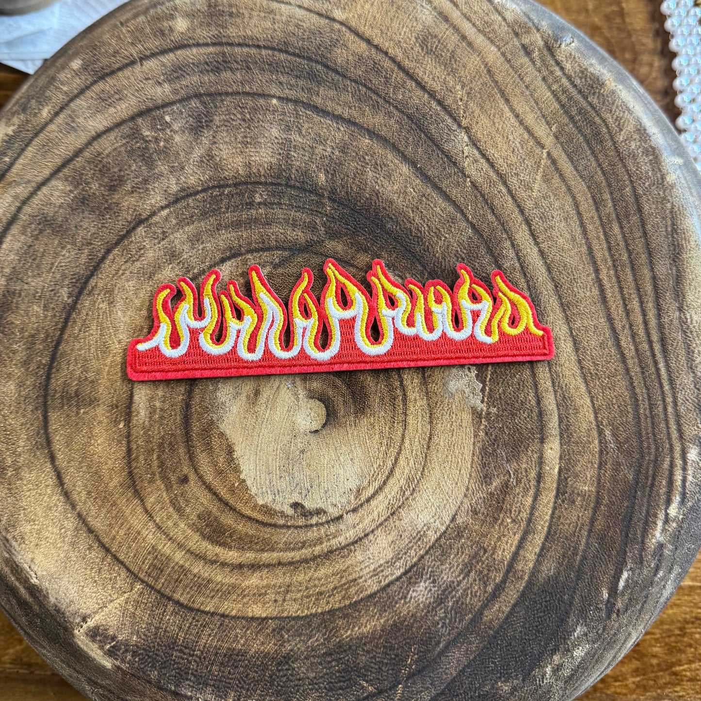 Flames Strip Patch