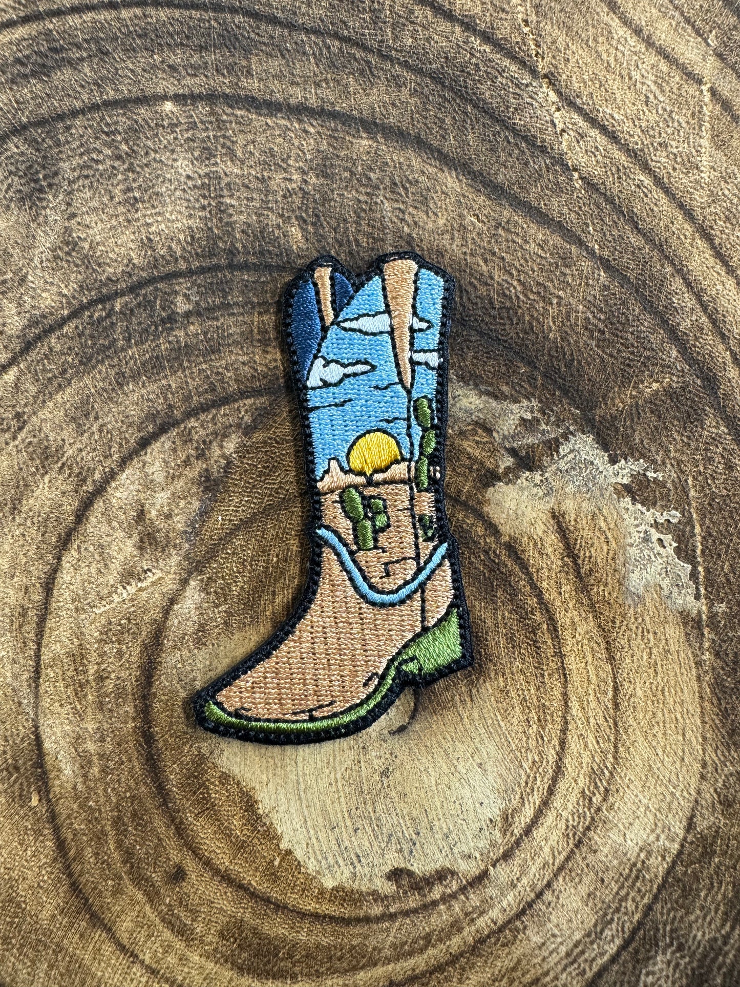 Desert Scene Boot Patch