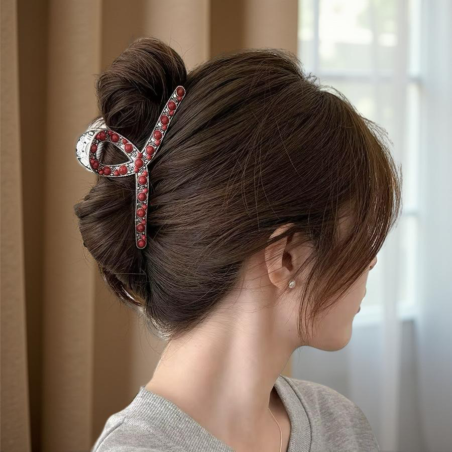 Coral Claw Clip