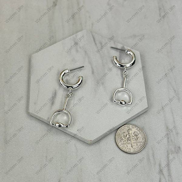 Horse Bit Earring