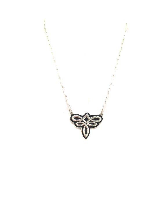 Western Boot Stitch Necklace