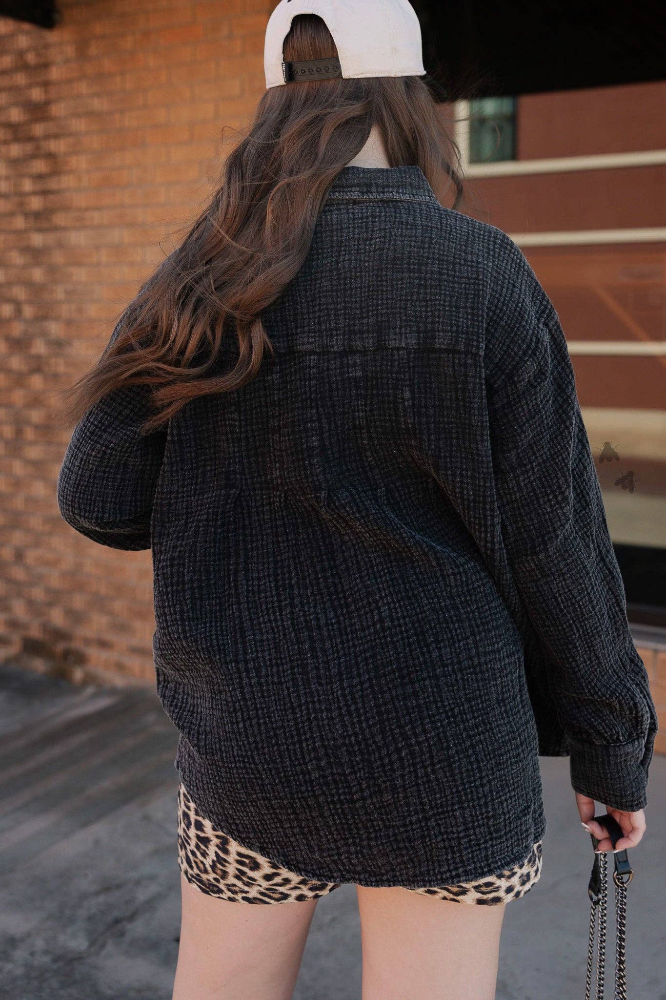 Acres Button Up Midnight